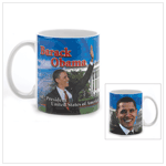 BARACK OBAMA PORTRAIT MUG