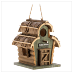 BIRDIES WELCOME BIRDHOUSE