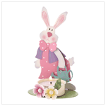 BUNNY GARDENER TEALIGHT HOLDER