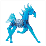 ART GLASS HORSE FIGURINE
