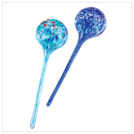 2 PLANT WATERING GLOBE STAKES