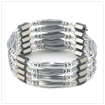 SILVER MAGIC MAGNET BRACELET