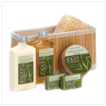 BAMBOO LEMONGRASS BATH BASKET