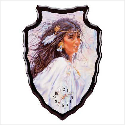ARROWHEAD WALL CLOCK