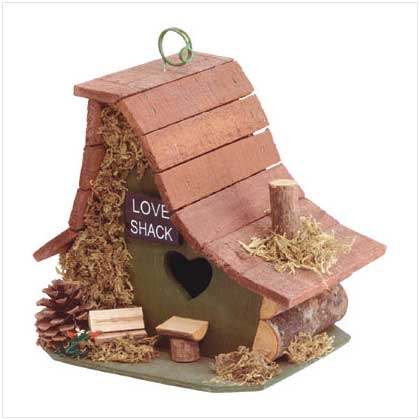 LOVE SHACK BIRDHOUSE
