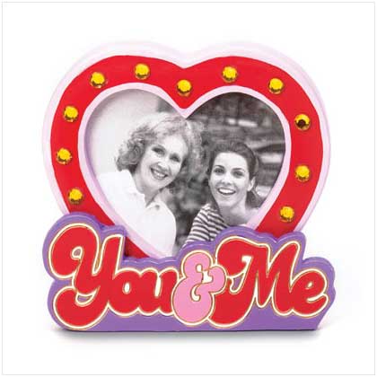 YOU & ME HEART FRAME