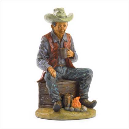 CAMPFIRE COWBOY FIGURE