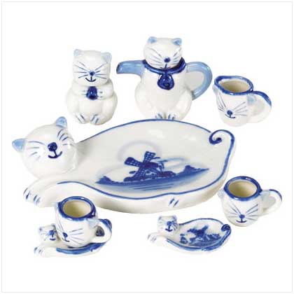 CAT MINI TEA SET