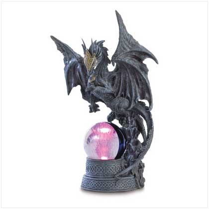 BLACK DRAGON WITH MAGIC BALL BLACK DRAGON WITH MAGIC BALL