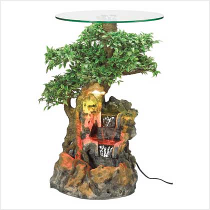 BONSAI FOREST WATER FOUNTAIN TABLE