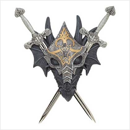 ARMORED DRAGON WALL CREST ARMORED DRAGON WALL CREST