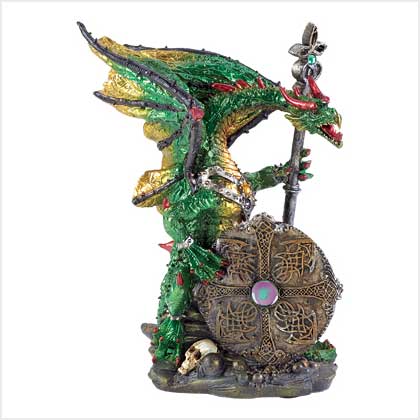 ARMORED DRAGON STATUE ARMORED DRAGON STATUE
