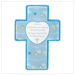 BABY BOY PRAYER CROSS