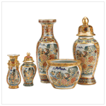 ASIAN PALACE VASE ENSEMBLE