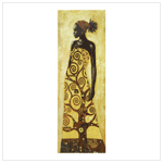AFRICAN MAIDEN WALL DECOR