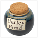 "HARLEY FUND" CHANGE JAR