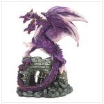 AMETHYST DRAGON FIGURINE AMETHYST DRAGON FIGURINE