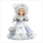 BLUE BONNET VICTORIA DOLL